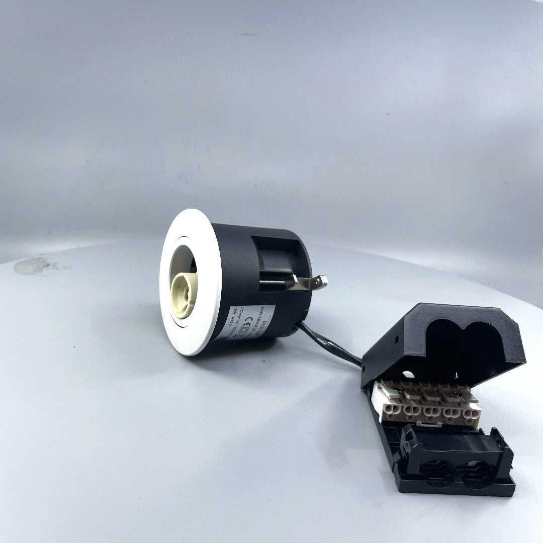 Daxtor Easy 2-Install 66 G1 GU10 indbygningsspot – hvid, 10 stk. (360° frame 5)