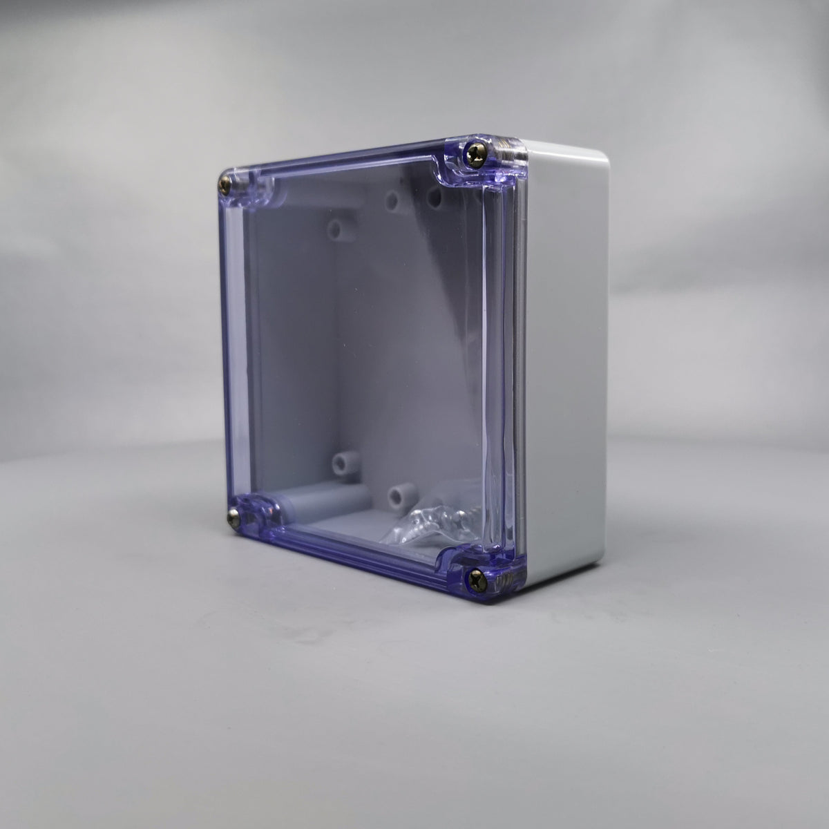 MIX-BOX 120 x120 x55 mm med klar dæksel (360° frame 4)