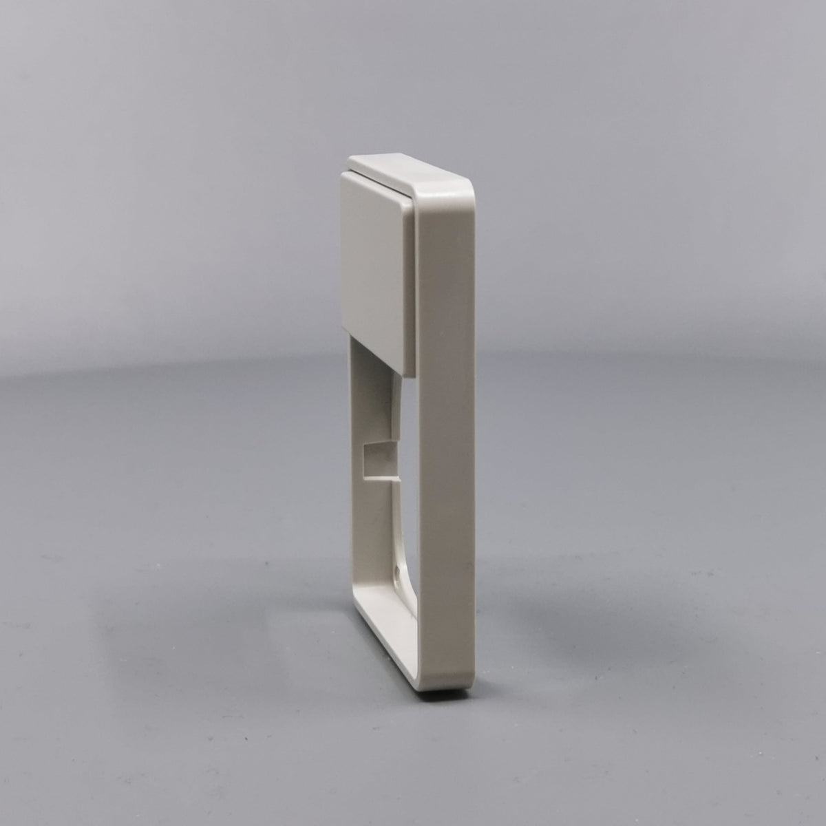 LK Fuga ramme Baseline 50 1½m m. tekstfelt - lysegrå (360° frame 6)