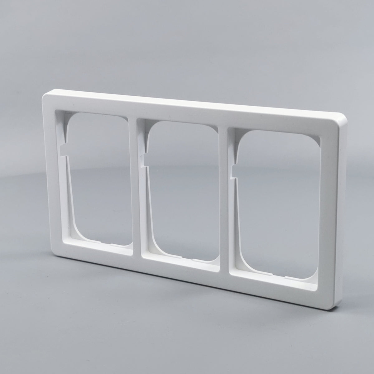 LK Fuga ramme Baseline 63 3x1½m - hvid (360° frame 3)