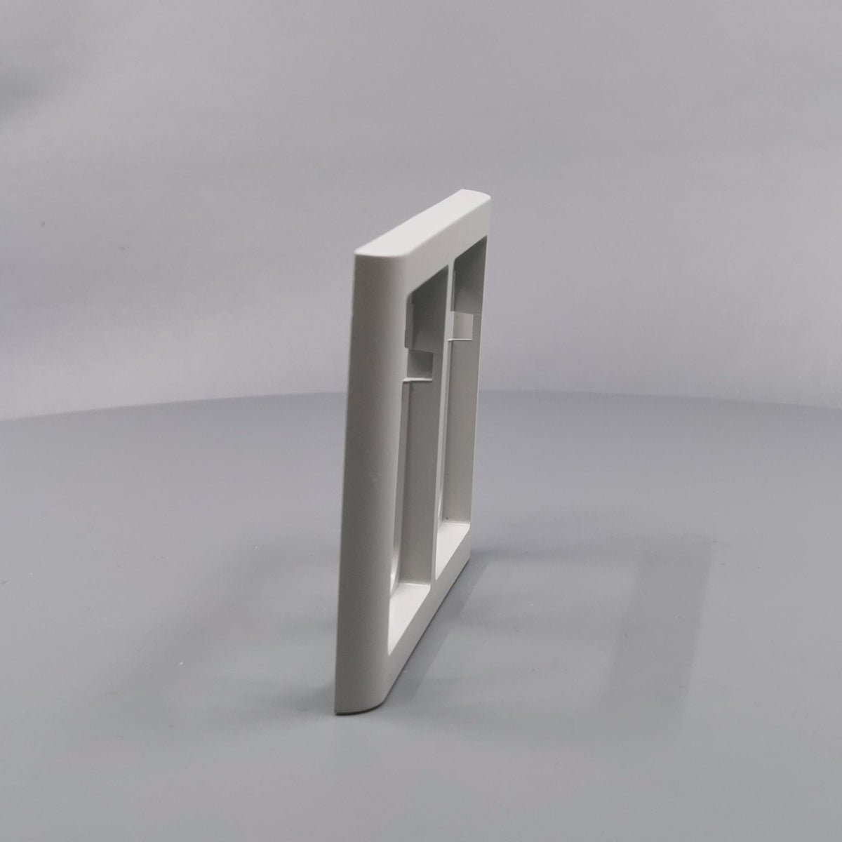 LK Fuga ramme Softline 63 2x1½m - lysegrå (360° frame 20)