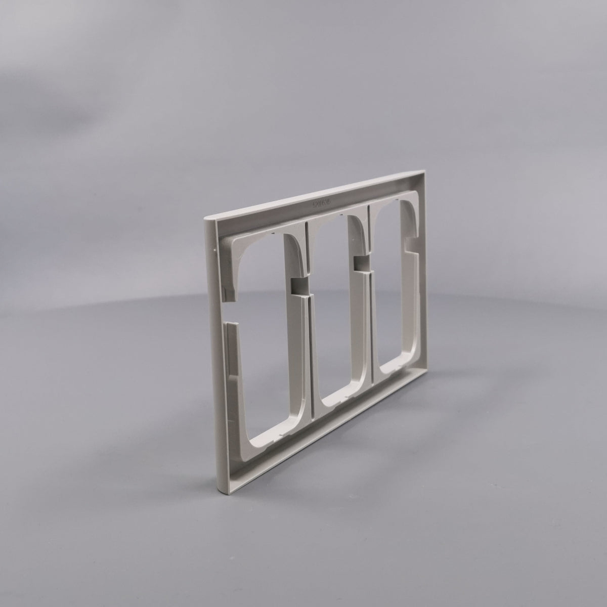 LK Fuga ramme Softline 63 3x1½m - lysegrå (360° frame 9)