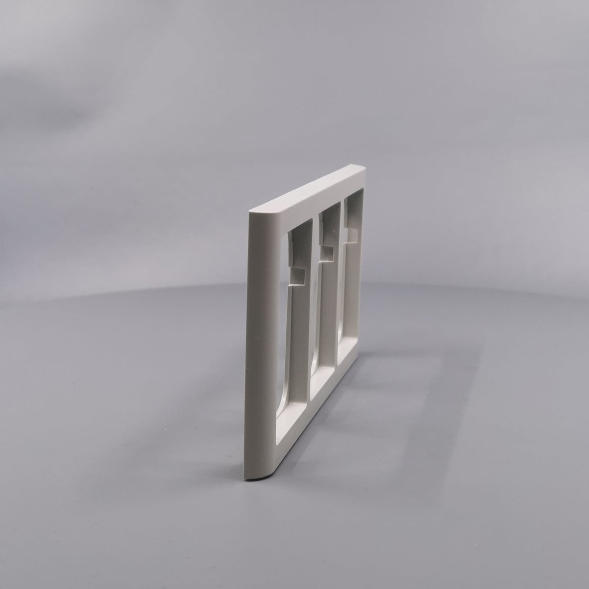 LK Fuga ramme Softline 63 3x1½m - lysegrå (360° frame 20)
