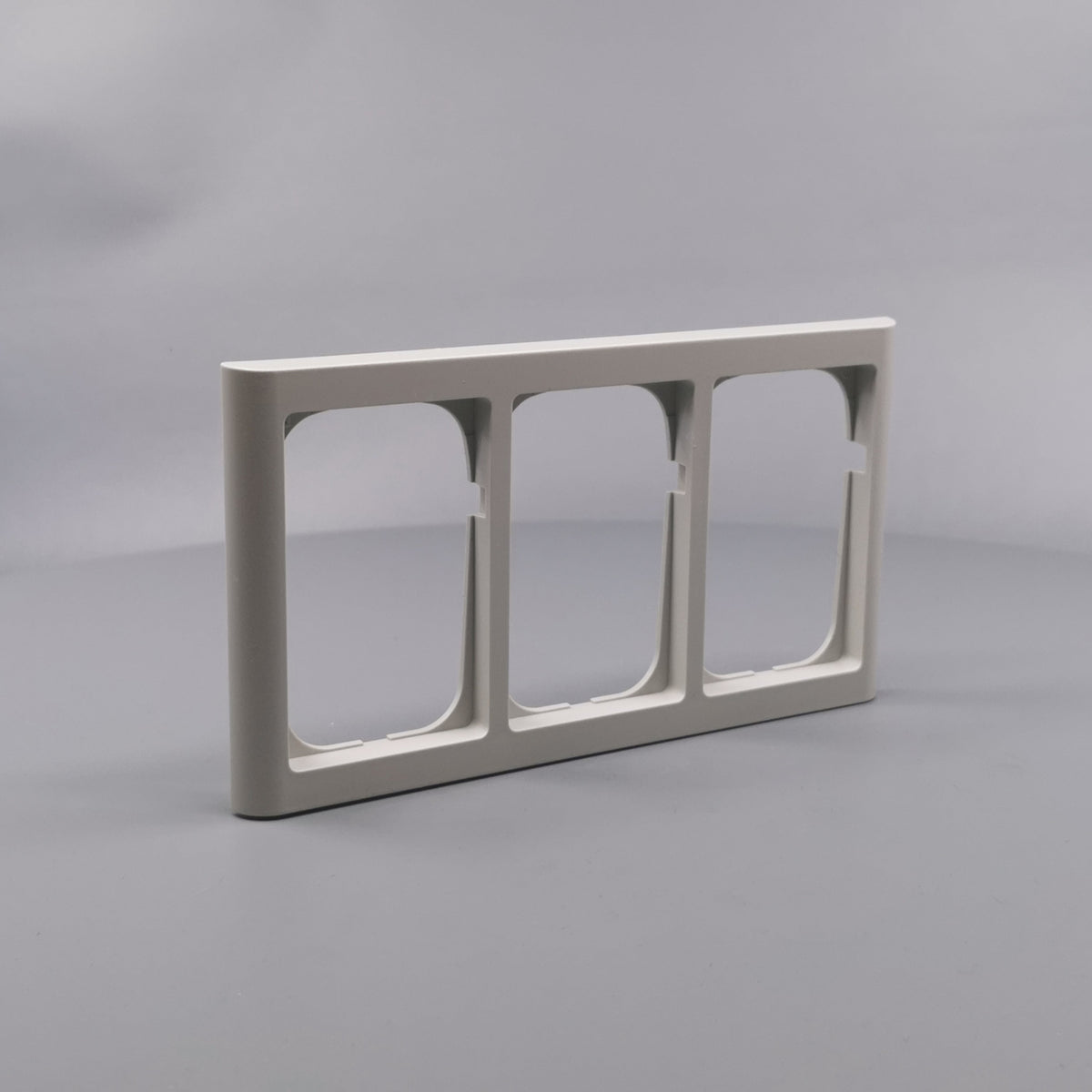 LK Fuga ramme Softline 63 3x1½m - lysegrå (360° frame 23)