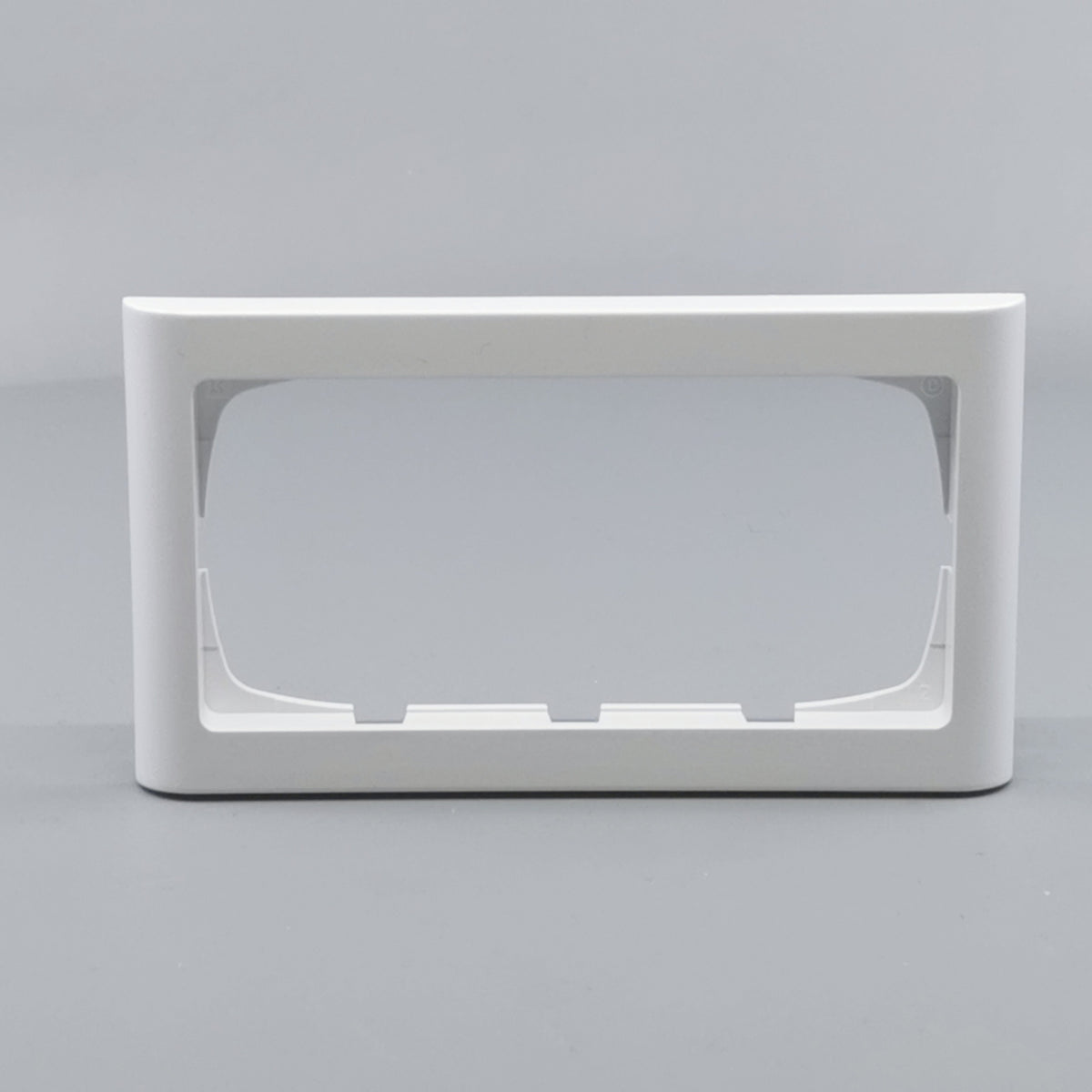 LK Fuga ramme Softline 63 2m vandret - hvid