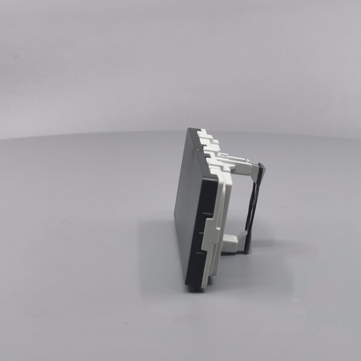 LK Fuga blinddæksel 2 modul vandret koksgrå (360° frame 7)