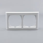LK Fuga ramme Softline 63 2m vandret - hvid