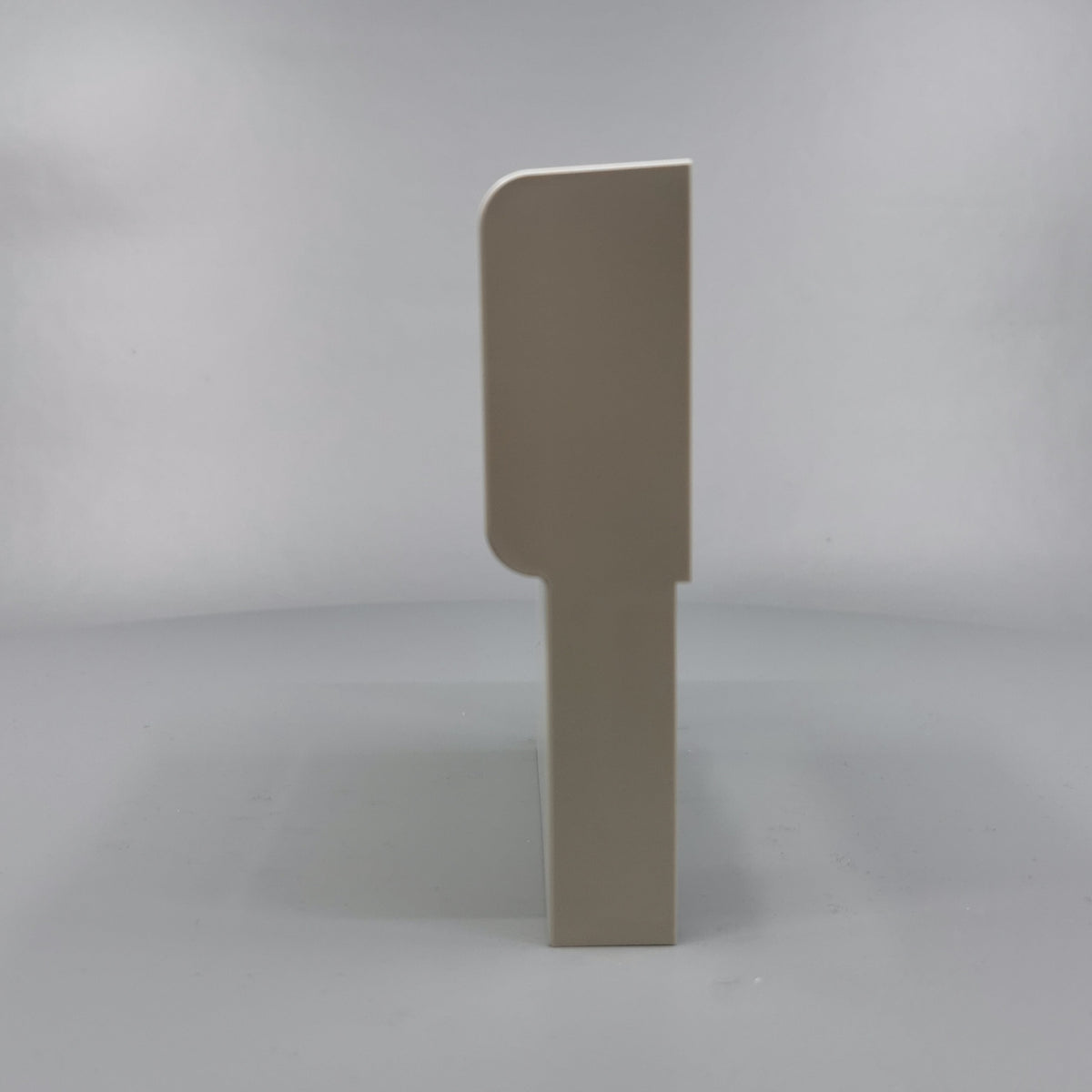 Dæksel for panelunderlag softline 2 modul lysegrå (360° frame 7)