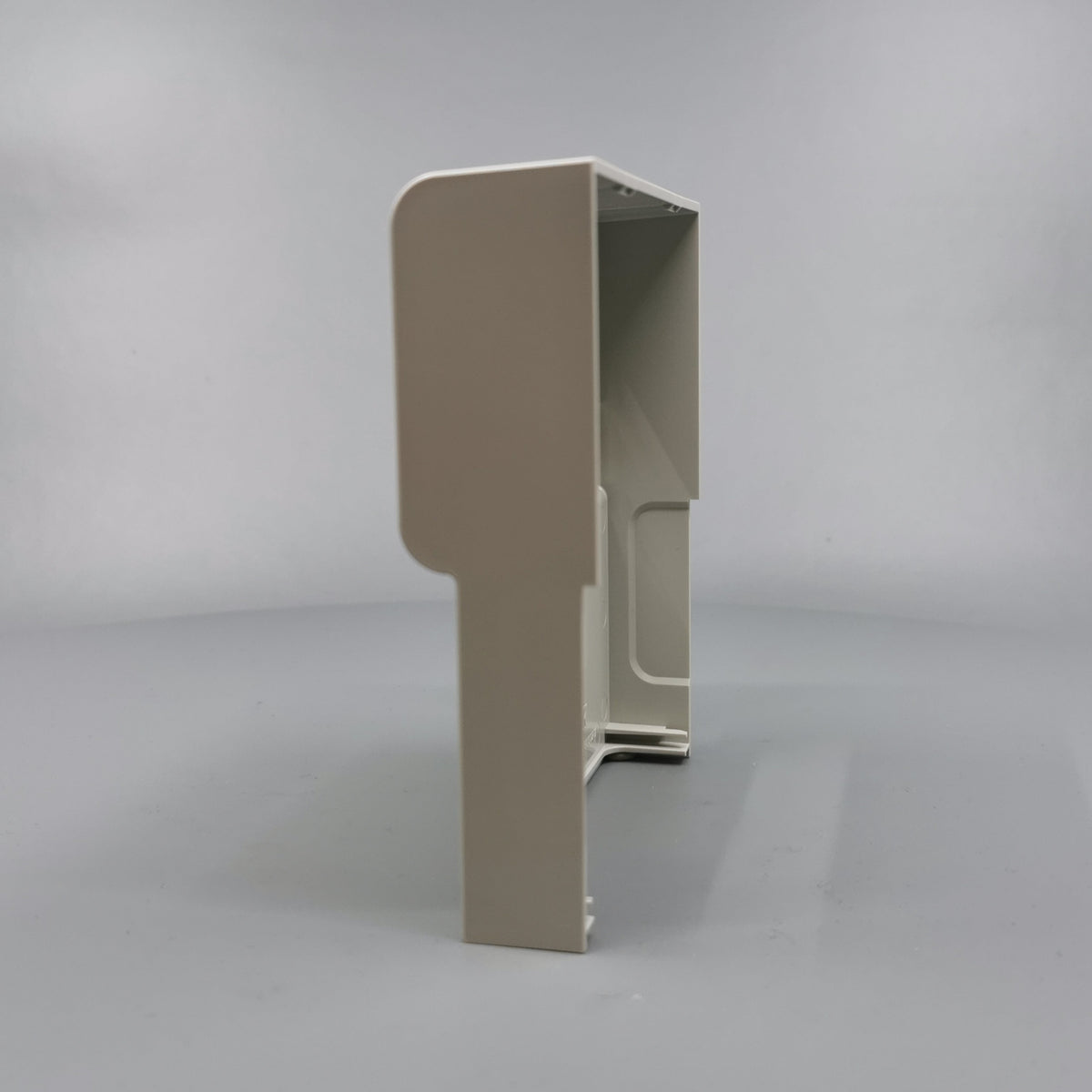 Dæksel for panelunderlag softline 2 modul lysegrå (360° frame 8)