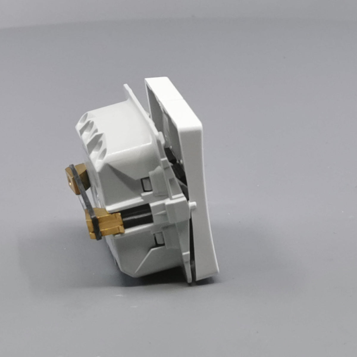 LK Fuga krone afbryder 16A - hvid (360° frame 18)