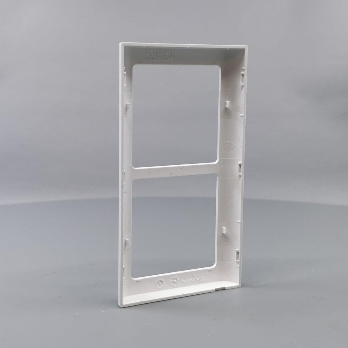 LK Fuga ramme SOFT 63 2x1m lodret - hvid (360° frame 11)