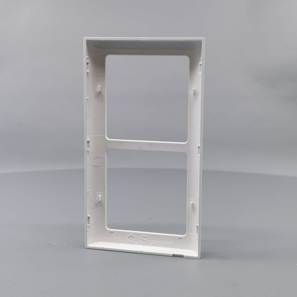 LK Fuga ramme SOFT 63 2x1m lodret - hvid (360° frame 14)