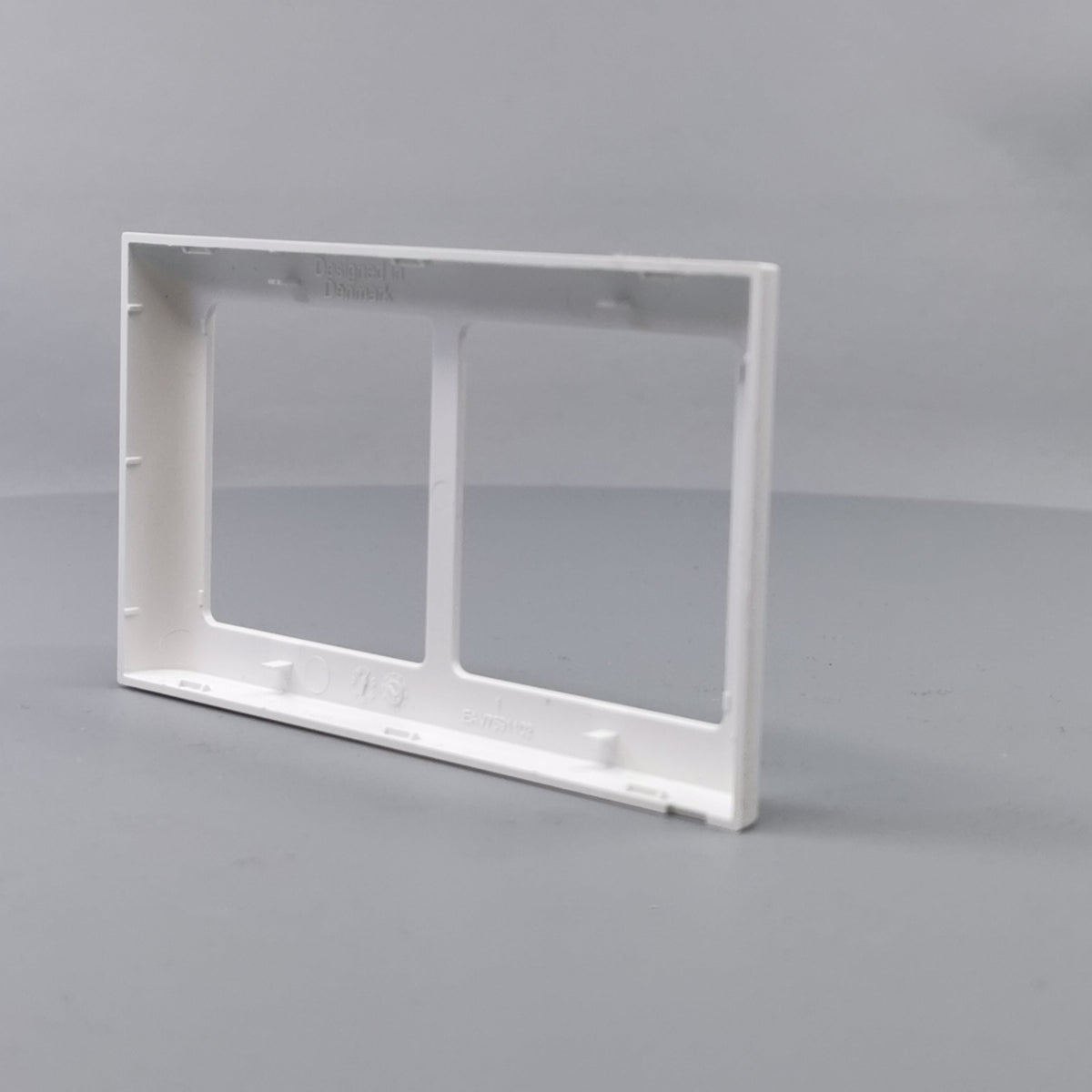 LK Fuga ramme SOFT 63 2x1m vandret - hvid (360° frame 16)