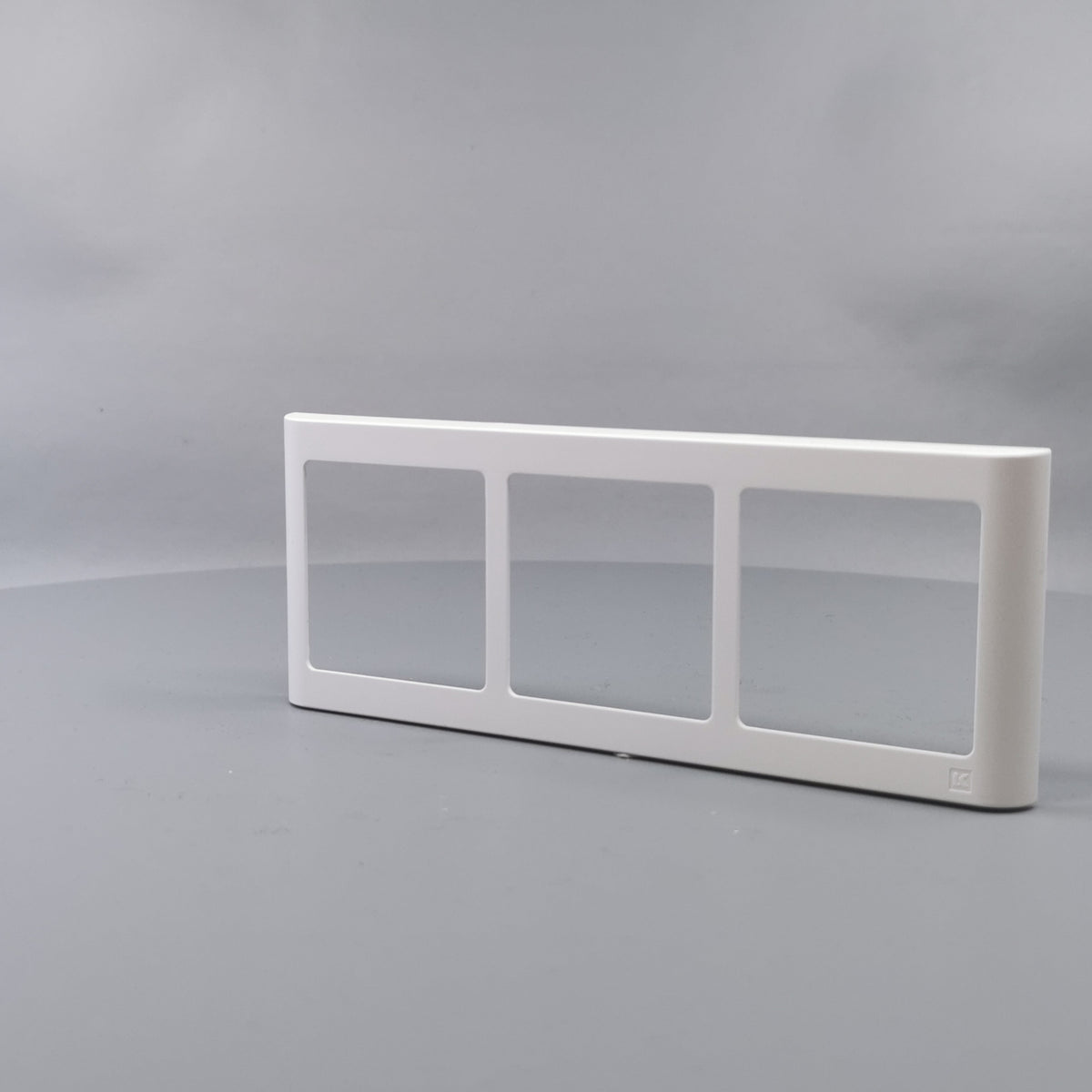 LK Fuga ramme SOFT 63 3x1m vandret - hvid (360° frame 3)