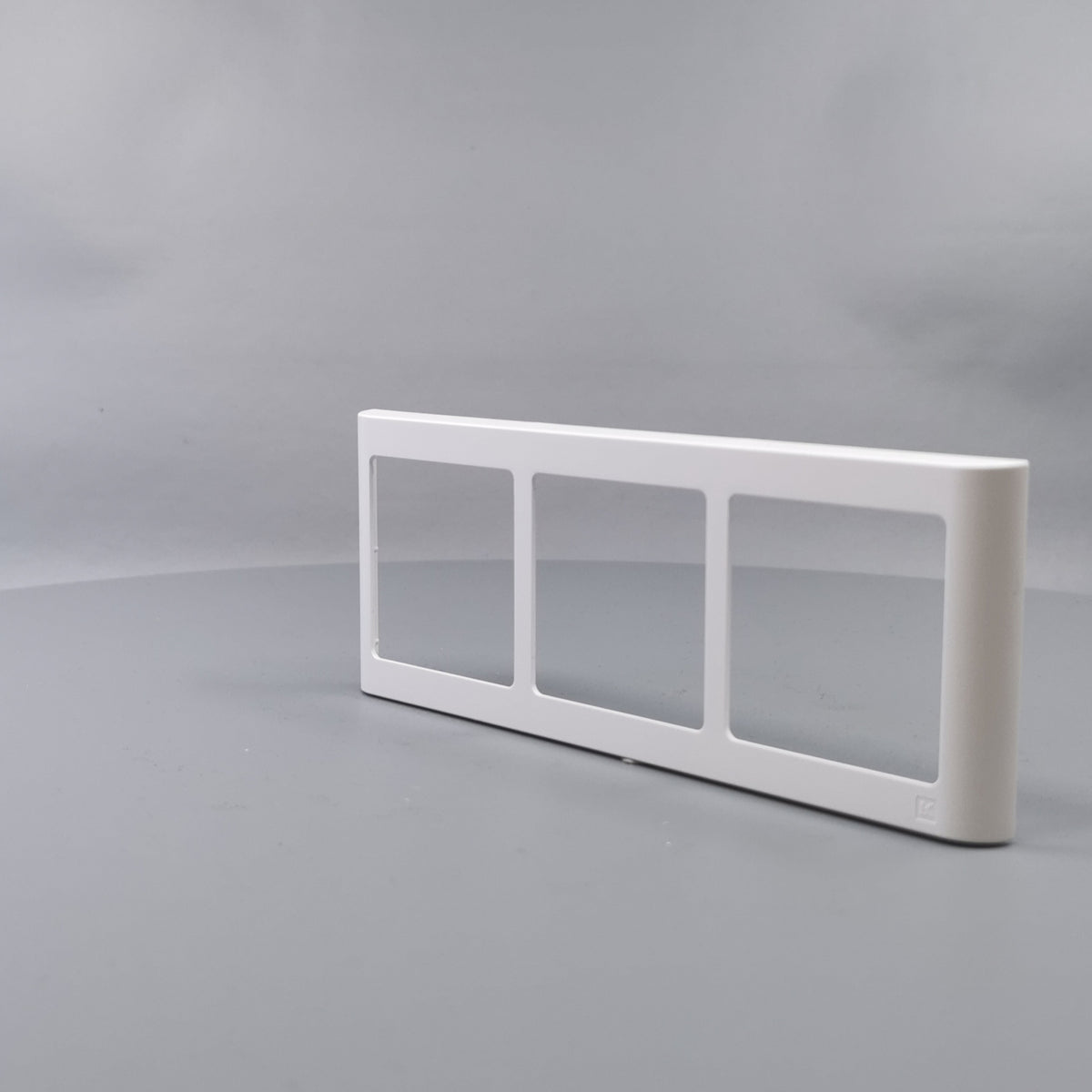 LK Fuga ramme SOFT 63 3x1m vandret - hvid (360° frame 4)