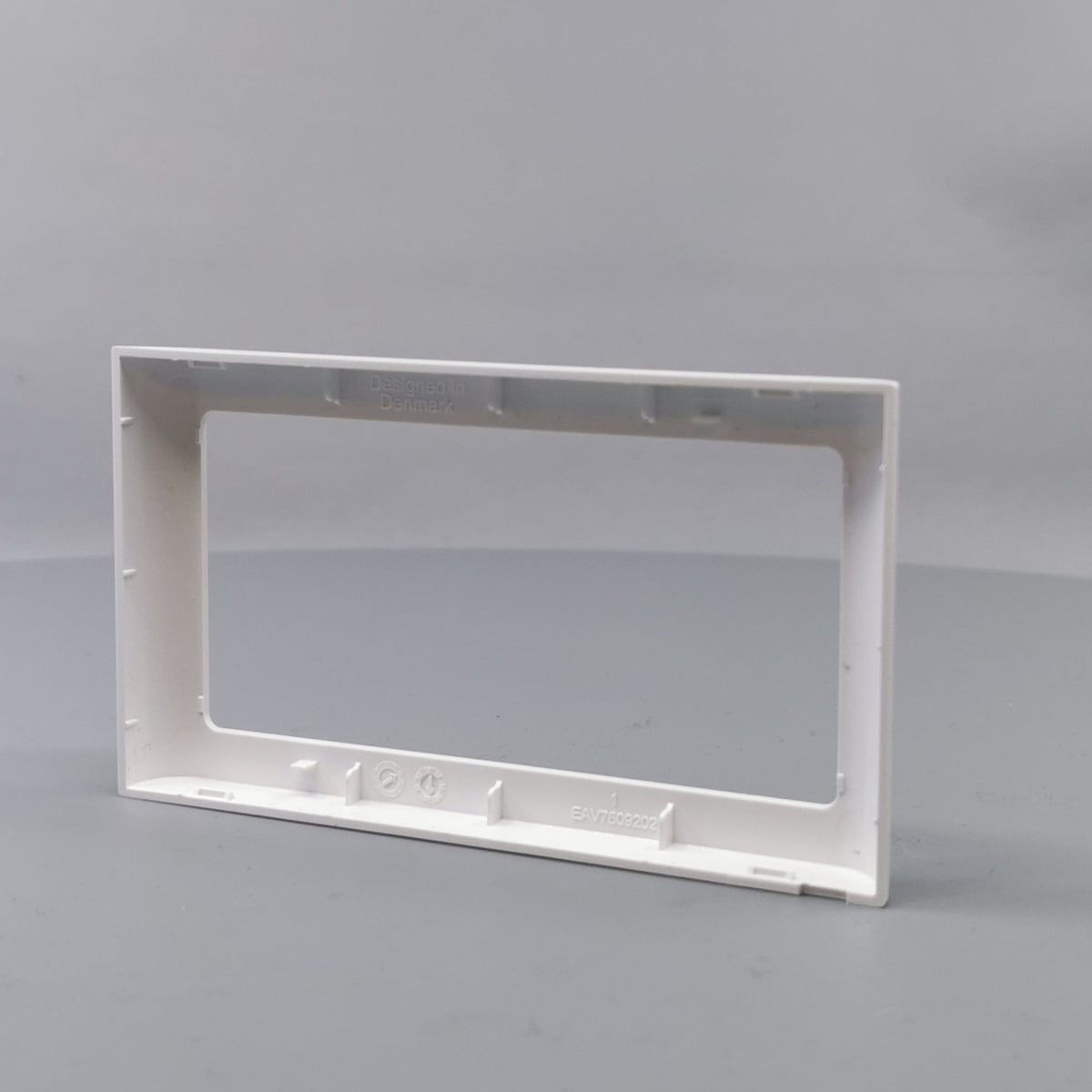 LK Fuga ramme SOFT 63 2m vandret - hvid (360° frame 15)