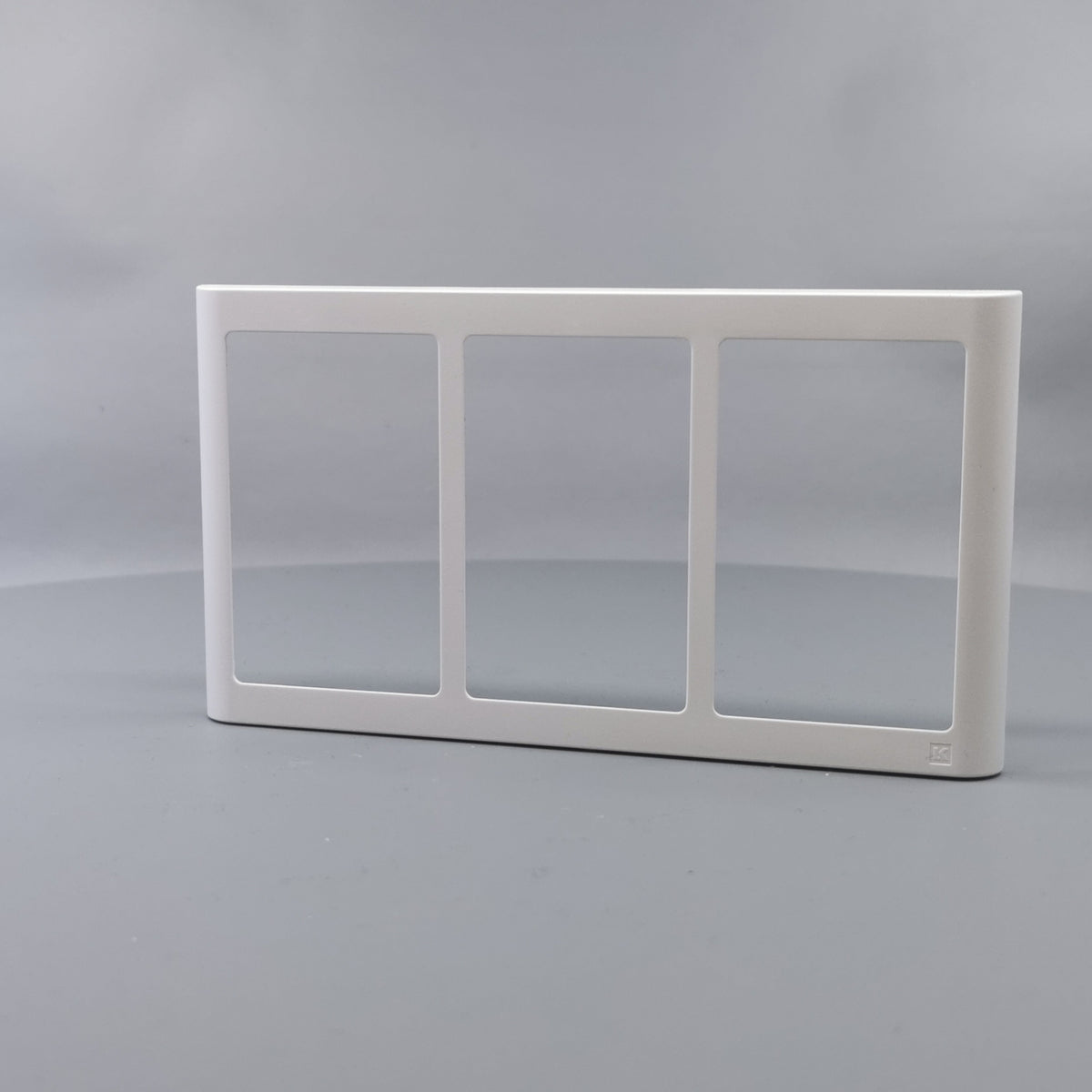 LK Fuga ramme SOFT 63 3x1½m - hvid (360° frame 2)