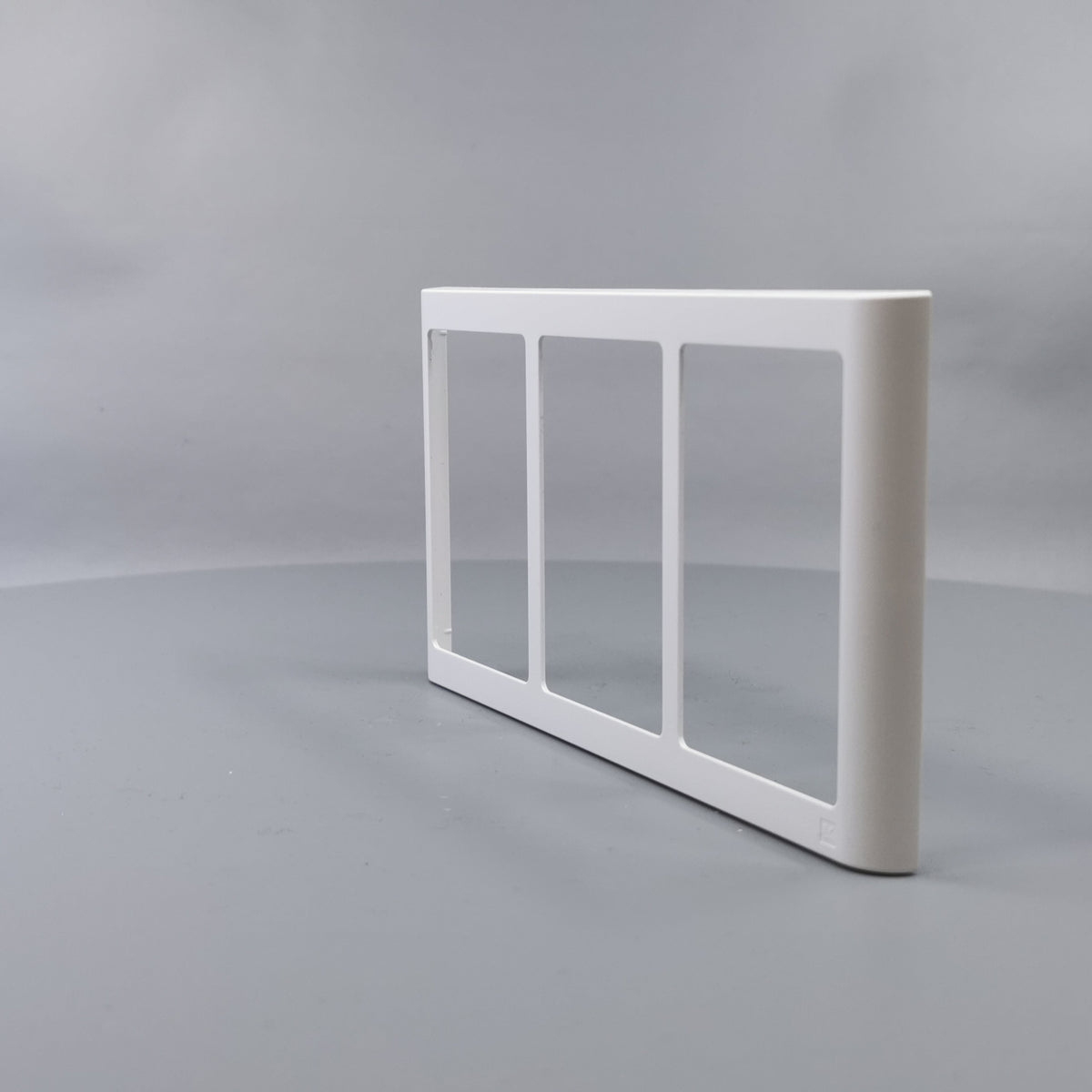 LK Fuga ramme SOFT 63 3x1½m - hvid (360° frame 5)