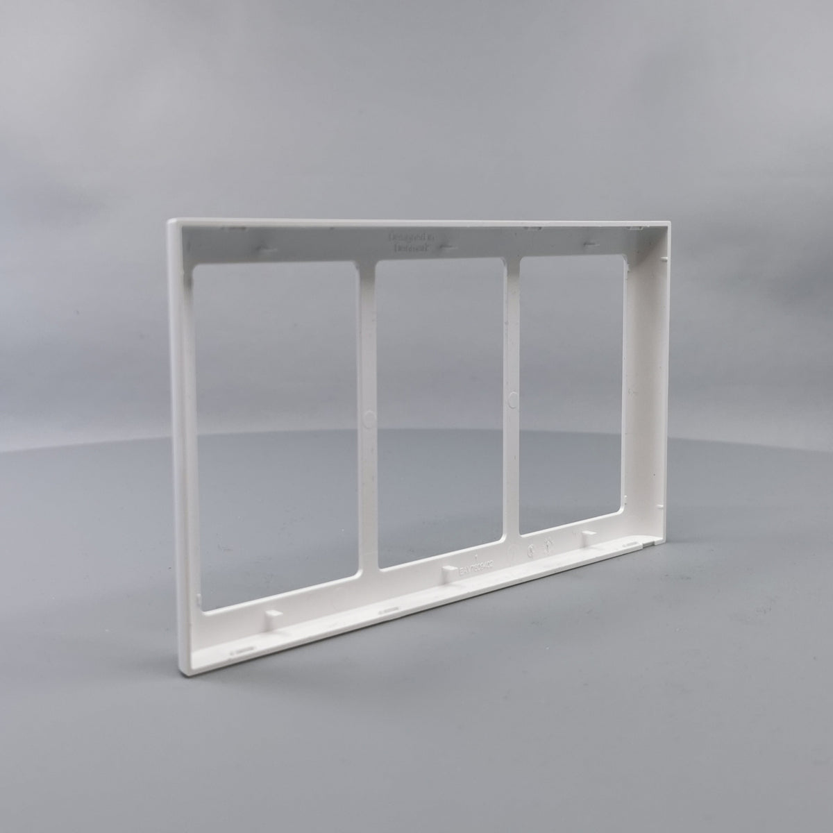 LK Fuga ramme SOFT 63 3x1½m - hvid (360° frame 10)