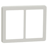 LK Fuga ramme BASE 63 2x1½m - lysegrå