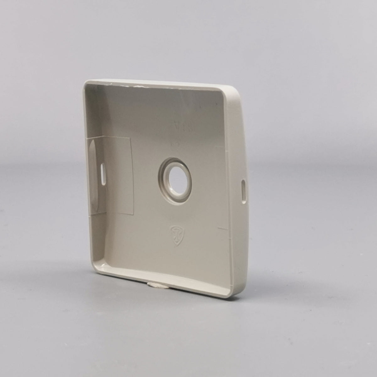 LK Fuga afdækning til lampeudtag 50x50, gammel model - lysegrå (360° frame 16)