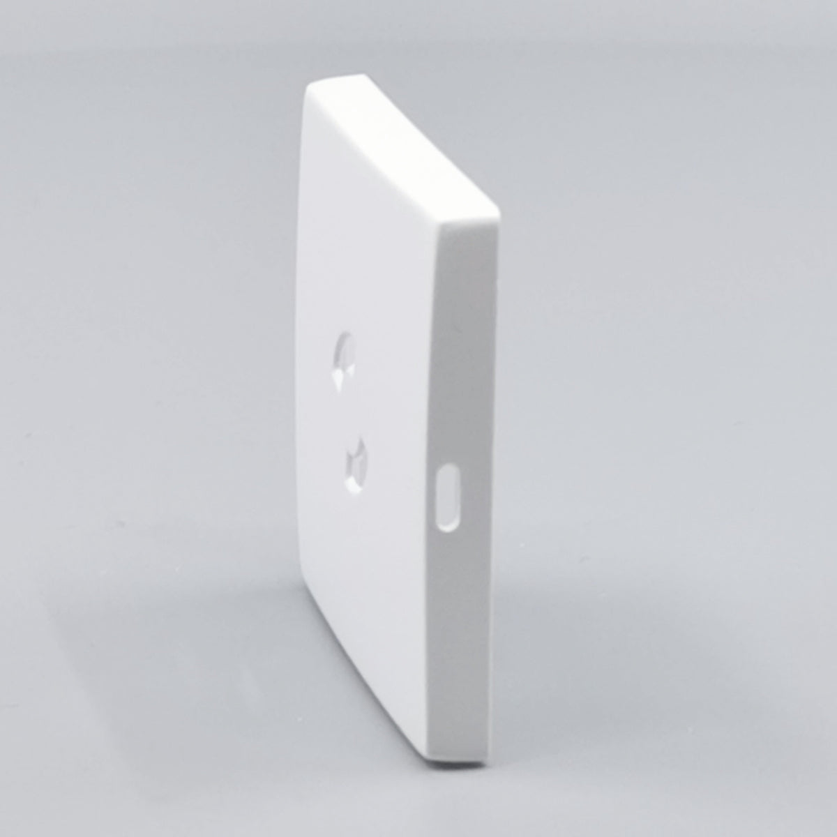 Dæksel for lampestikkontakt 50x50 hvid gl. model (360° frame 6)