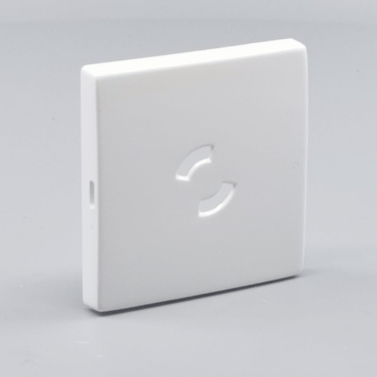 Dæksel for lampestikkontakt 50x50 hvid gl. model (360° frame 23)