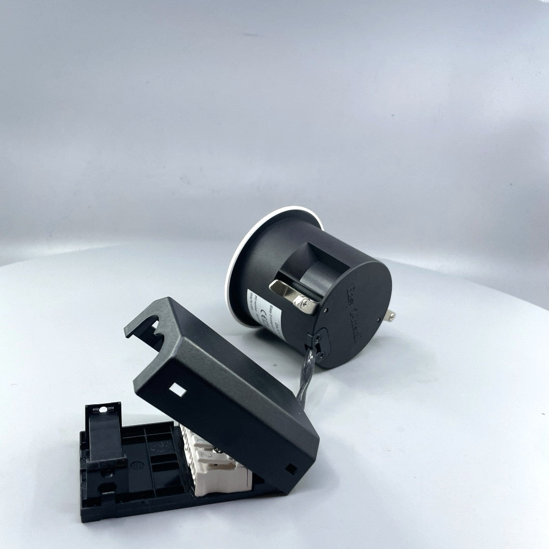 Daxtor Easy 2-Install 66 G1 GU10 indbygningsspot – hvid, 10 stk. (360° frame 10)