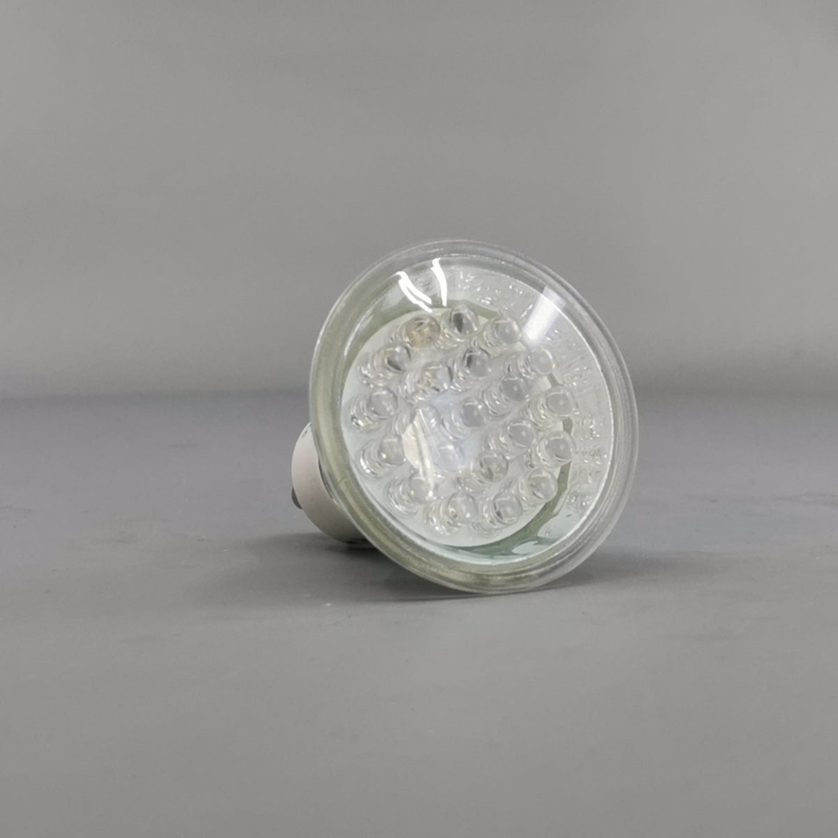 Rød GU10 LED 1,3W (360° frame 2)