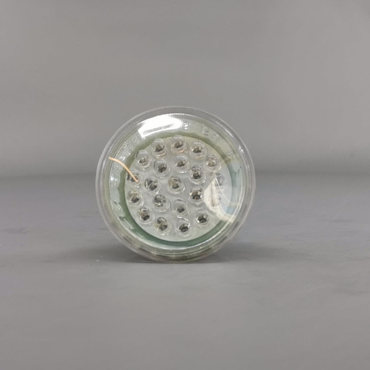 Rød GU10 LED 1,3W (360° frame 4)