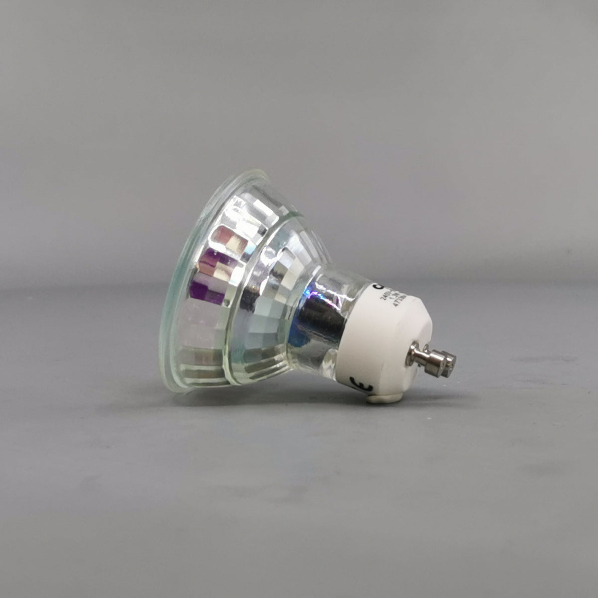 Rød GU10 LED 1,3W (360° frame 11)