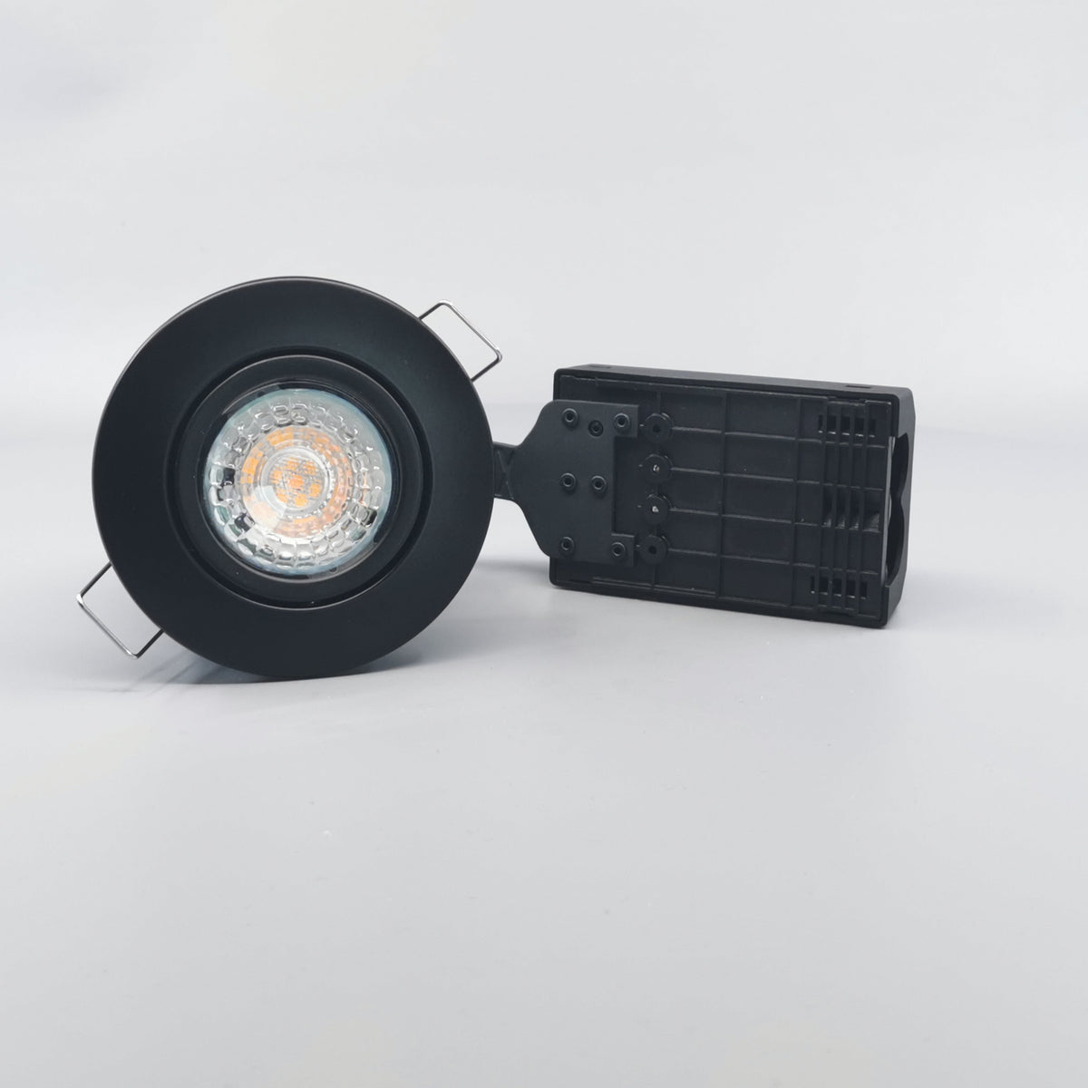 Pro Uni Install m. 5,5W DimTone LED pære - mat sort