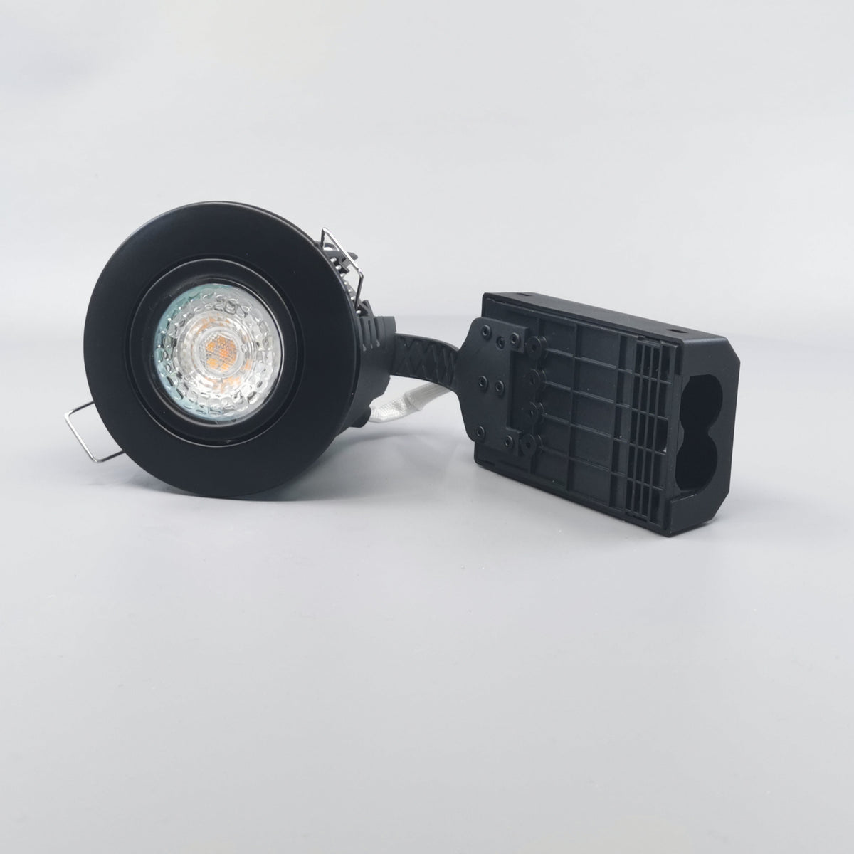 Pro Uni Install m. 5,5W DimTone LED pære - mat sort (360° frame 3)