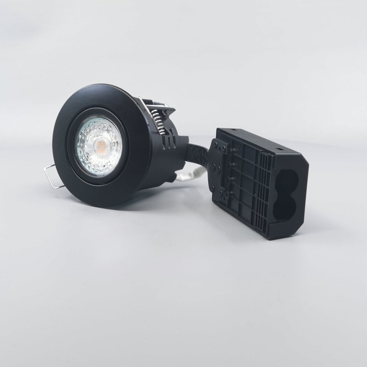 Pro Uni Install m. 5,5W DimTone LED pære - mat sort (360° frame 4)