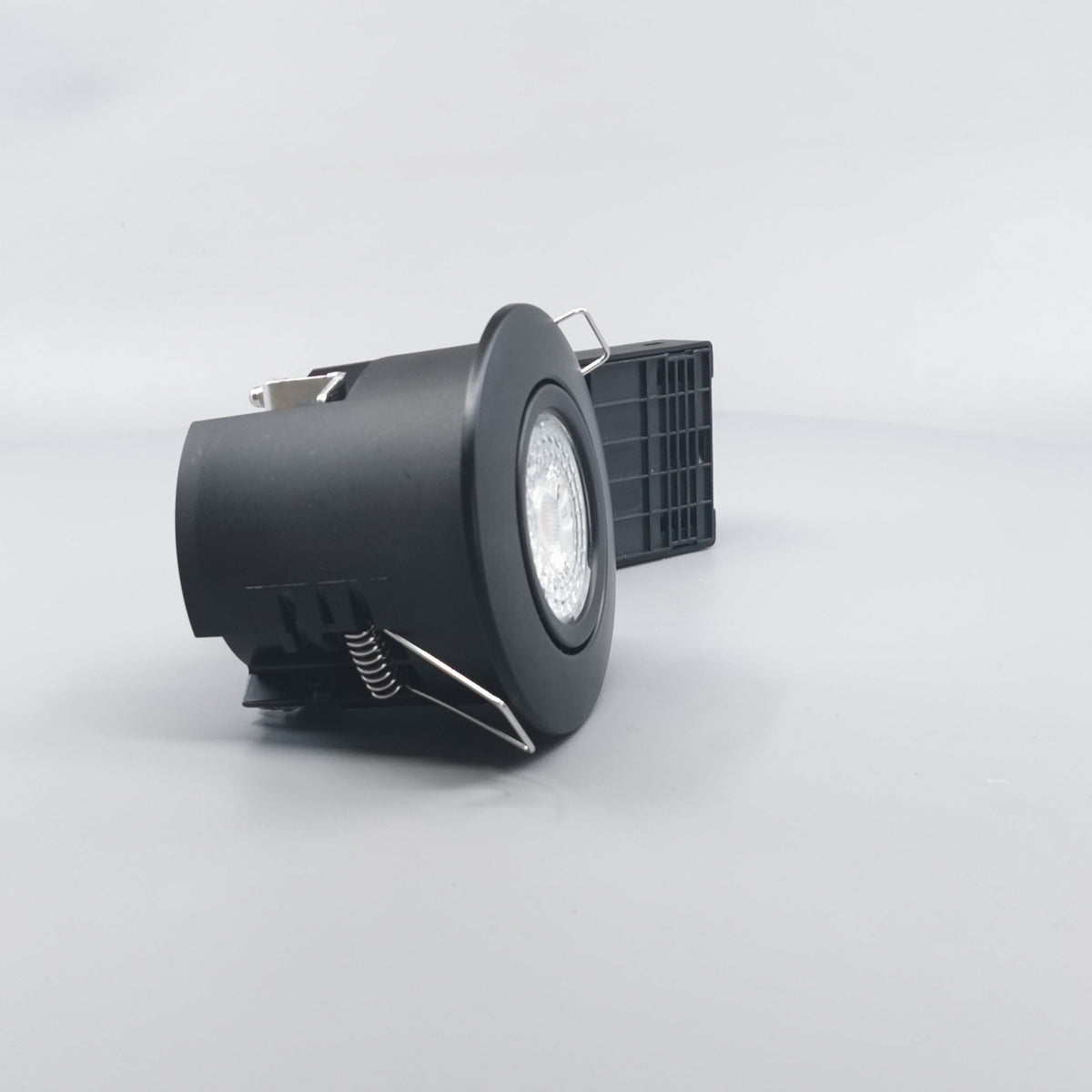 Pro Uni Install m. 5,5W DimTone LED pære - mat sort (360° frame 21)