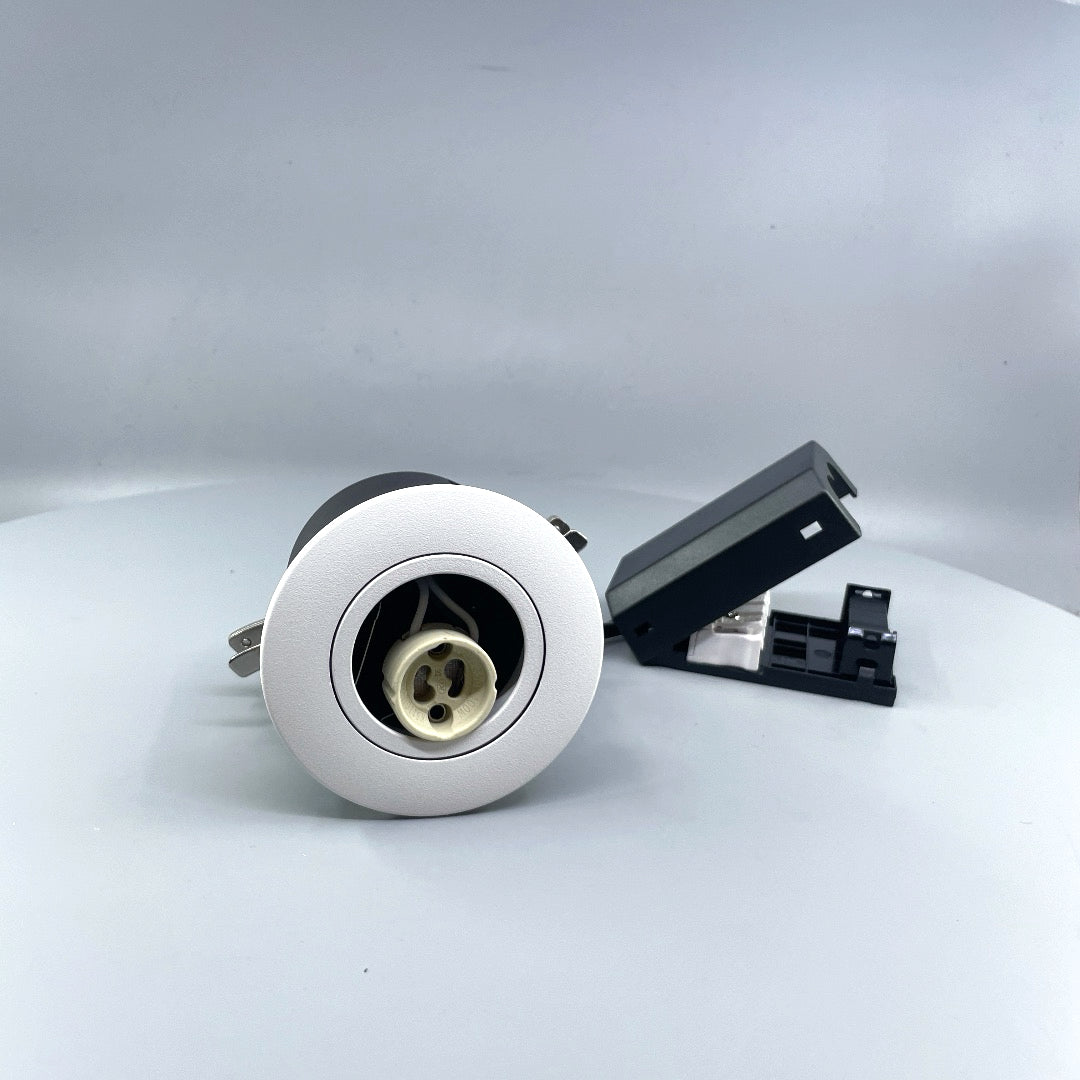 Daxtor Easy 2-Install 66 G1 GU10 indbygningsspot – hvid, 10 stk. (360° frame 24)