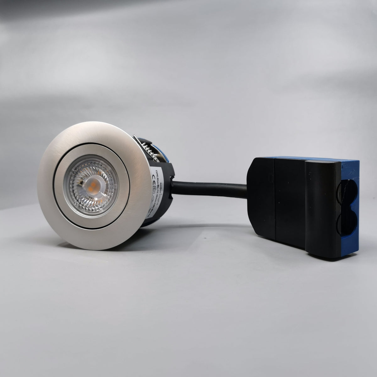LED spot til udendørs m. 5W pære - alu (360° frame 2)