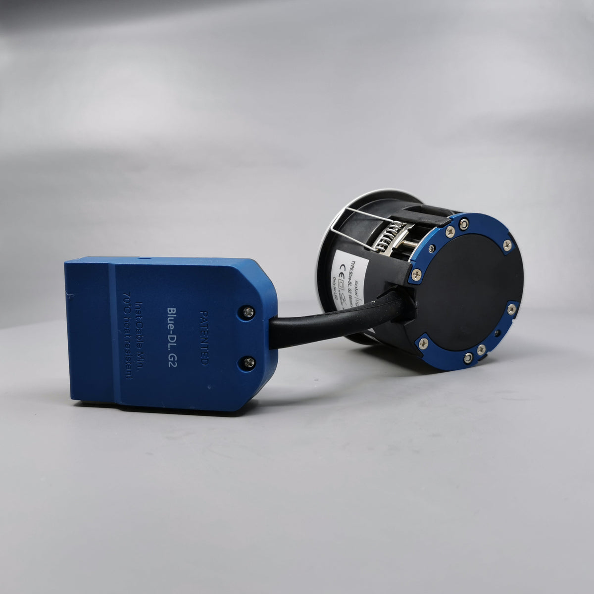 LED spot til udendørs m. 5W pære - alu (360° frame 11)