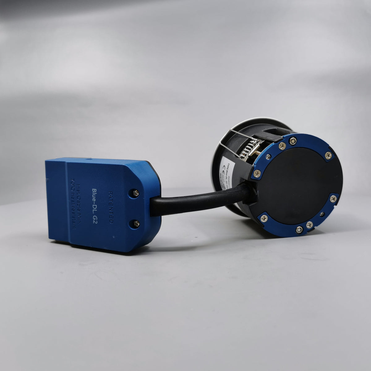 LED spot til udendørs m. 5W pære - alu (360° frame 12)