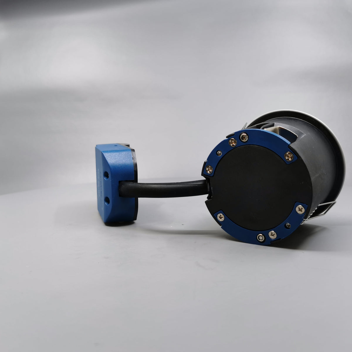 LED spot til udendørs m. 5W pære - alu (360° frame 15)
