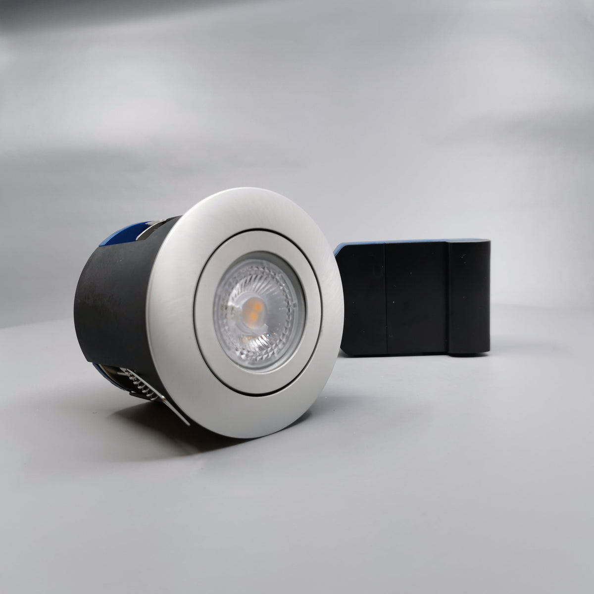 LED spot til udendørs m. 5W pære - alu (360° frame 22)