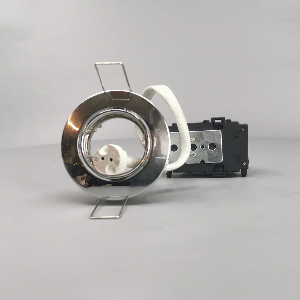 Downlight 12V GU4 max 20W krom