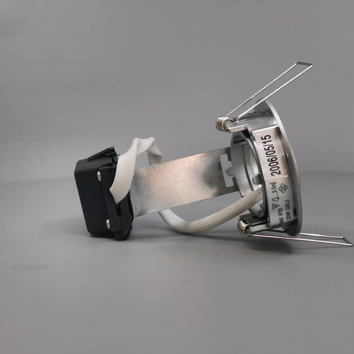 Downlight 12v GU4 max 20W Mat krom (360° frame 19)