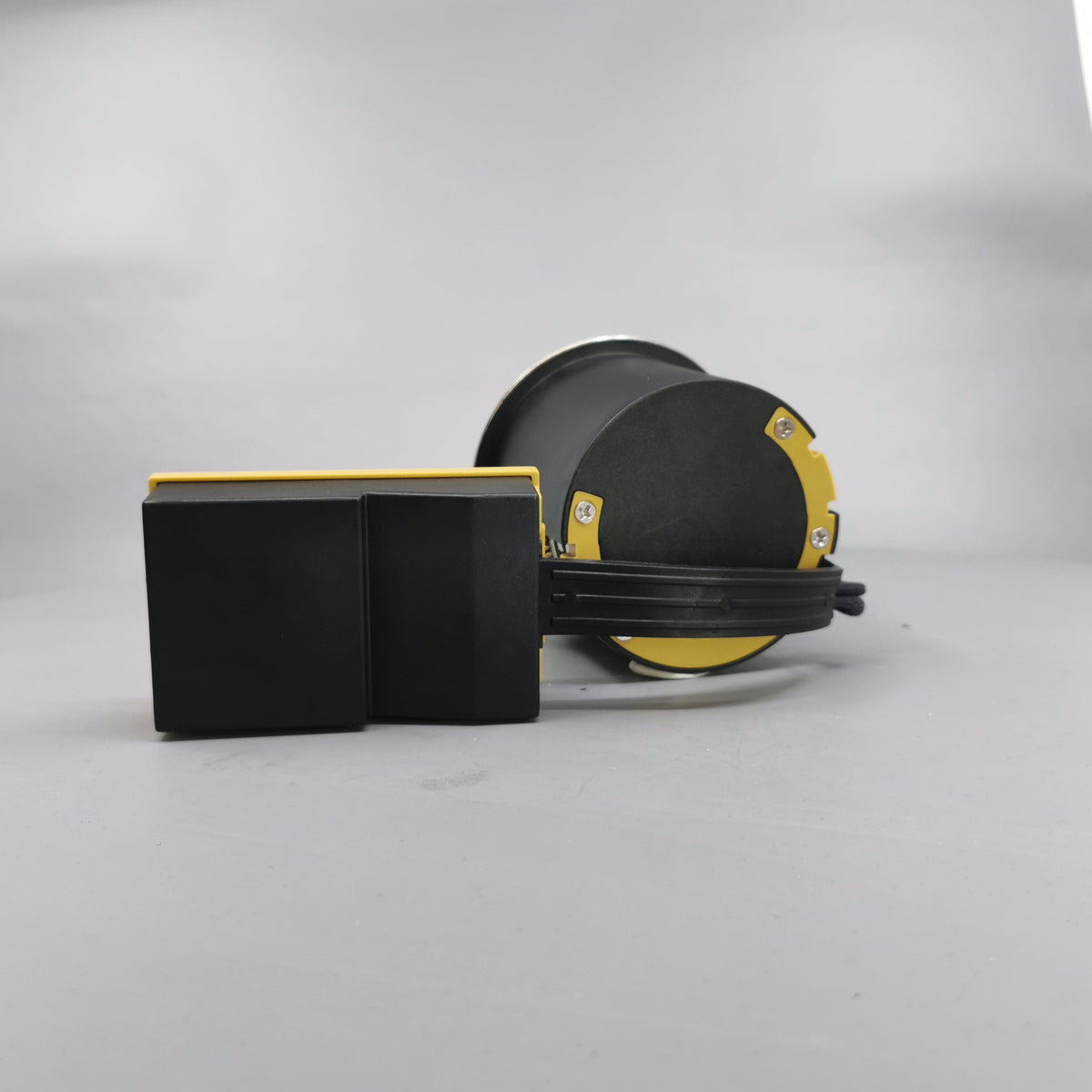 Indbygningsspot 230V GU10 Max 7W LED - børstet (360° frame 12)