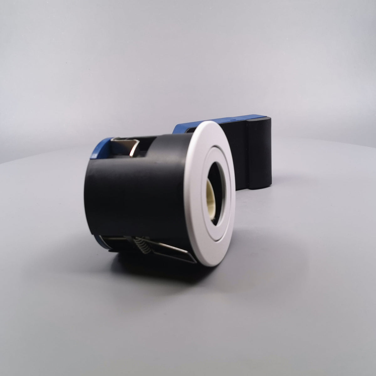 Blue-DL udendørsspot version 1 m. GU10 fatning - Mat hvid (360° frame 21)
