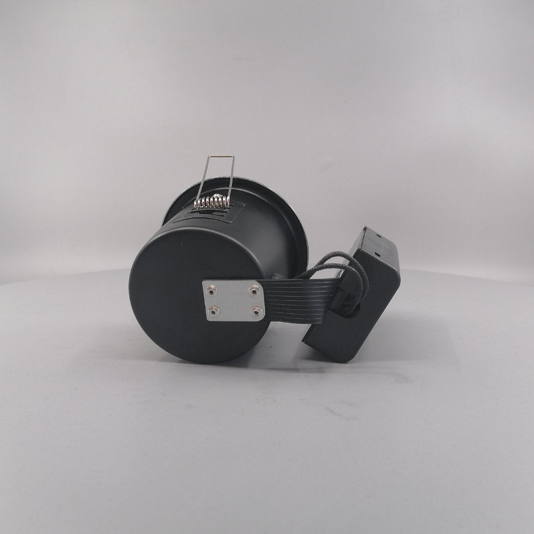 Indbygningsspot 230V GU10 Max 7W LED Børstet (360° frame 13)
