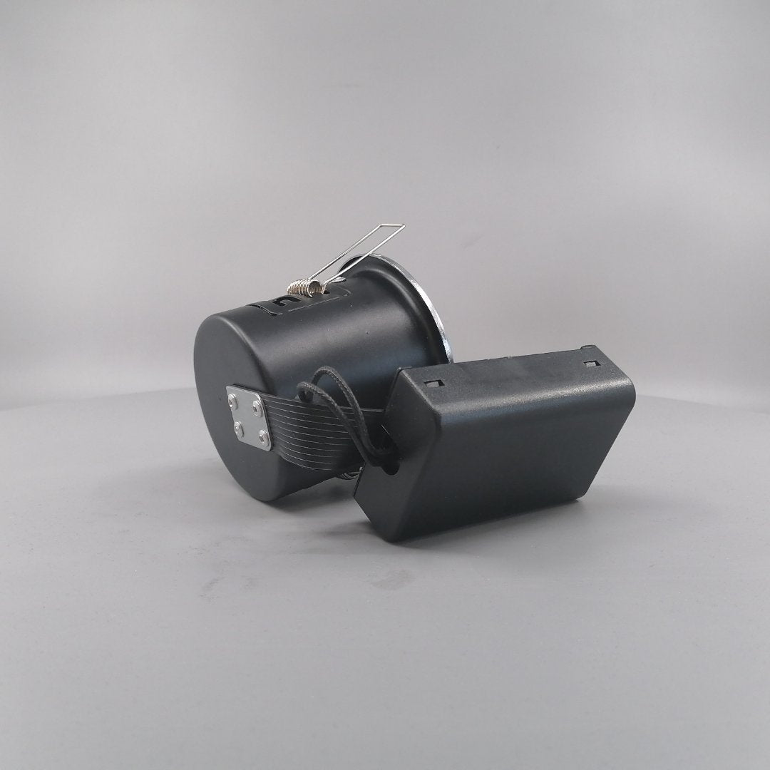 Indbygningsspot 230V GU10 Max 7W LED Børstet (360° frame 16)