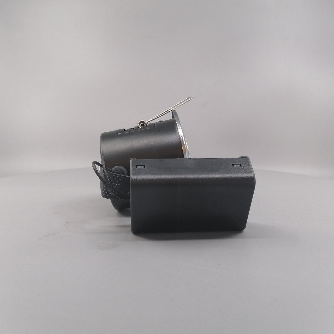Indbygningsspot 230V GU10 Max 7W LED Børstet (360° frame 18)
