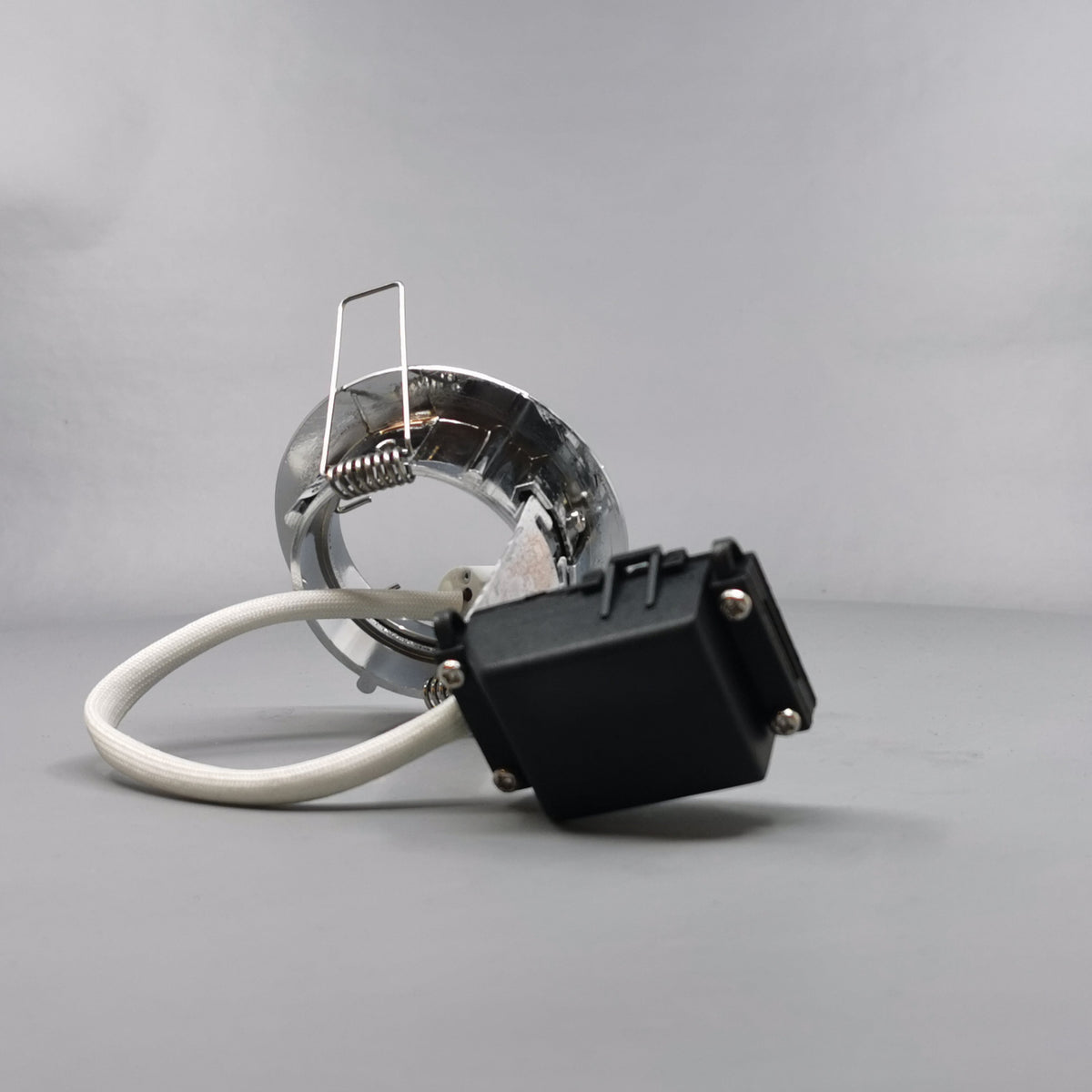 Downlight 12V GU5,3 Max 35W Krom (360° frame 14)