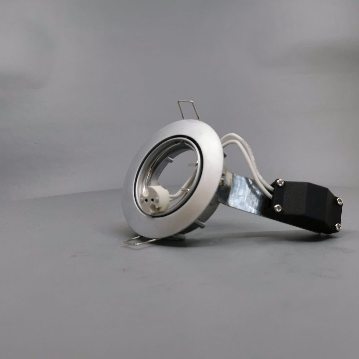 Downlight 12V GU5,3 Max 35W satin kipbar (360° frame 4)